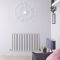 Radiador de Diseño Horizontal (Panel Doble) - 635mm x 0 mm - Gris Claro - Sloane