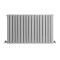 Radiador de Diseño Horizontal (Panel Doble) - 635mm x 0 mm - Gris Claro - Sloane