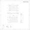 Radiador de Diseño Horizontal (Panel Doble) - 635mm x 1000 mm - Gris Claro - Revive