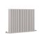 Radiador de Diseño Horizontal (Panel Doble) - 635mm x 826 mm - Gris Claro - Revive