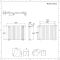 Radiador de Diseño Horizontal (Panel Doble) - 635mm x 826 mm - Gris Claro - Revive