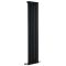 Radiador de Diseño Vertical Negro - 1600mm x 354mm (Panel Único) - Revive
