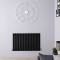 Radiador de Diseño Horizontal (Panel Único) 635mm x 1000mm - Negro - Revive