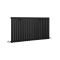 Radiador de Diseño Horizontal (Panel Único) 635mm x 1180mm - Negro - Revive