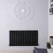 Radiador de Diseño Horizontal (Panel Único) 635mm x 1180mm - Negro - Revive
