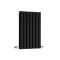 Radiador de Diseño Horizontal (Panel Doble) 635mm x 413mm - Negro - Revive