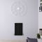 Radiador de Diseño Horizontal (Panel Doble) 635mm x 413mm - Negro - Revive