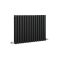 Radiador de Diseño Horizontal (Panel Doble) 635mm x 826mm - Negro - Revive