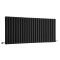 Radiador de Diseño Horizontal (Panel Doble) 635mm x 1416mm - Negro - Revive