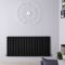 Radiador de Diseño Horizontal (Panel Doble) 635mm x 1416mm - Negro - Revive