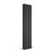 Radiador de Diseño Vertical (Panel Doble) 1600mm x 420mm - Negro - Delta