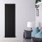 Radiador de Diseño Vertical (Panel Doble) 1600mm x 560mm - Negro - Delta