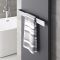 Radiador de Diseño Vertical con Barra Portatoallas de 620mm - 1800mm x 600 mm - Antracita - Rubi
