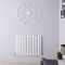 Radiador de Diseño Horizontal (Panel Único) 635mm x 826mm - Blanco - Revive