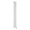 Radiador de Diseño Eléctrico Vertical (Panel Único) Blanco de 1600mm x 236mm con Elemento Eléctrico de 800W - Revive