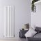 Radiador de Diseño Vertical (Panel Doble) 1600mm x 472mm - Blanco - Revive