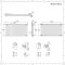 Radiador de Diseño Horizontal (Panel Doble) - 635mm x 1180 mm - Blanco - Sloane