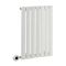 Radiador de Diseño Eléctrico Horizontal (Panel Único) Blanco de 635mm x 413mm con Elemento Eléctrico Termostático Wi-Fi de 400W - Revive - Fabricado por ECOSO de Hudson Reed