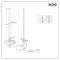 Radiador de Diseño Eléctrico Horizontal (Panel Único) Blanco de 635mm x 413mm con Elemento Eléctrico Termostático Wi-Fi de 400W - Revive - Fabricado por ECOSO de Hudson Reed