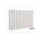 Radiador de Diseño Horizontal con Conexión Central (Panel Doble) - 635mm x 1000 mm - Blanco - Revive Caldae