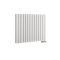 Radiador de Diseño Horizontal con Conexión Central (Panel Doble) - 635mm x 826 mm - Blanco - Revive Caldae