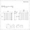 Radiador de Diseño Horizontal con Conexión Central (Panel Doble) - 635mm x 826 mm - Blanco - Revive Caldae