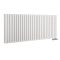 Radiador de Diseño Horizontal con Conexión Central (Panel Doble) - 635mm x 1652 mm - Blanco - Revive Caldae