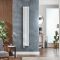 Radiador de Diseño Eléctrico Vertical Blanco - Disponible en Distintos Tamaños y Termostato Wi-Fi - con Opción de Enchufe o de Conexión a la Red Eléctrica - Revive Slim - Fabricado por ECOSO de Hudson Reed
