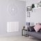 Radiador de Diseño Horizontal Plano Blanco - Sloane - Disponible en Distintas Medidas