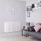 Radiador de Diseño Horizontal Plano Blanco - Sloane - Disponible en Distintas Medidas