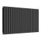 Radiador de Diseño Horizontal con Panel Plano - Altura de 595mm - Disponible en Distintos Acabados y Selección de Anvhuras - Sterling Arlie Fabricado por Hudson Reed