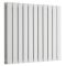 Radiador de Diseño Horizontal con Panel Plano - Altura de 595mm - Disponible en Distintos Acabados y Selección de Anvhuras - Sterling Arlie Fabricado por Hudson Reed