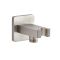 Conjunto de Ducha Color Níquel Cepillado con Mezclador de Ducha Termostático Triple de 3 Funciones con Alcachofa de Ducha de 2 Funciones Efecto Lluvia y Cascada  de 500x200mmy Telefonillo - Harting