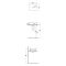 Lavabo Sobre Encimera Rectangular Moderno Color Cappuccino Opaco - 500mm x 360mm (Sin Agujeros para la Grifería) - RAK Feeling x Hudson Reed