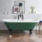 Bañera Exenta Tradicional - Borde Redondeado - 1795mm x 785mm - Disponible en Selección de Colores de Bañera y Patas - Legend