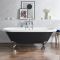 Bañera Exenta Tradicional - Borde Redondeado - 1795mm x 785mm - Disponible en Selección de Colores de Bañera y Patas - Legend