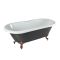 Bañera Exenta Tradicional Bañera Exenta Tradicional con Borde Redondeado - 1795mm x 785mm - Disponible en Distintos Acabados Metalizados  y con Patas en Distintos Acabados  - Legend