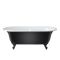 Bañera Exenta Tradicional con Borde Redondeado - 1730mm x 780mm - Selección de Bañeras en Distintos Colores y con Patas en Distintos Acabados - Richmond