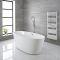 Bañera Exenta Oval 1595 x 740x 590mm - Ashbury
