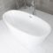 Bañera Exenta Oval 1595 x 740x 590mm - Ashbury