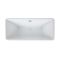 Bañera Exenta Rectangular Moderna 1615 x 720 x 585mm - Sandford