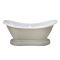 Bañera Exenta Tradicional con Doble Respaldo con Base - 1750mm x 730mm - Disponible en Distintos Acabados - Ryther
