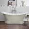Bañera Exenta Tradicional con Doble Respaldo con Base - 1750mm x 730mm - Disponible en Distintos Acabados - Ryther