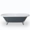 Bañera Exenta de 1795mm x 785mm de Color Gris Piedra con Acabado Opaco - Elton