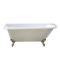 Bañera Exenta Tradicional para Esquina -  1685mm x 750mm -  Selección de Colores y Patas Disponibles en Distintos Acabados  - Versión Izquierda o Derecha - Legend
