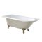 Bañera Exenta Tradicional para Esquina -  1685mm x 750mm -  Selección de Colores y Patas Disponibles en Distintos Acabados  - Versión Izquierda o Derecha - Legend
