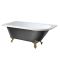 Bañera Exenta Tradicional de Esquina  1685mm x 750mm - Selección de Colores Metalizados, Patas en Distintos Acabados y en Versión Izquierda/Derecha - Legend