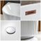 Bañera Exenta Moderna de Esquina con Diseño Acanalado - 1700mm x 800mm - Disponible en Versión Derecha o Izquierda y con Rebosaderos en Distintos Acabados - Florence