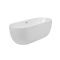Bañera Exenta Moderna Oval Con Doble Respaldo  - Disponible en Distintos Tamaños y con Selección de Rebosadeos en Distintos Acabados - Otterton