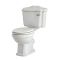 Conjunto para WC Clásico Completo con Inodoro, Cisterna con Salida Horizontal y Tapa - Regent